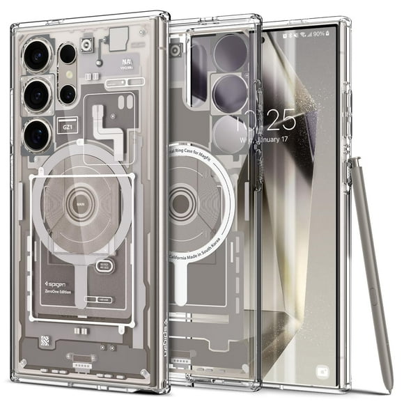 Anillo metálico Case Spigen Ultra Hybrid MagFit Galaxy S24 Ultra