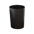 thumbnail image 1 of Bath Bliss 22282-BLACK Hammered Textured Trash Can, Black, 1 of 4