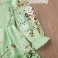 thumbnail image 6 of Chenyin Baby Kids Girls Princess Dress Long Sleeves Casual Sundress Spring Fall Toddler Princess Dress for 2-6 Years, 6 of 9