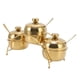 thumbnail image 1 of Juego De Tarros De Condimento, Botellas De Condimento De Acero Inoxidable Con Tapa, Cuchara Y Estante De Almacenamiento, Kit De Recipiente Para Condimentos Para El Hogar,, 1 of 7