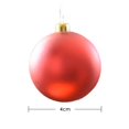 thumbnail image 3 of TanSiDing 24Pcs Shiny Glossy Christmas Tree Ornaments, Shatterproof Plastic Holiday Hanging Ball Decorations for Festive Tree Party Decor, 3 of 5