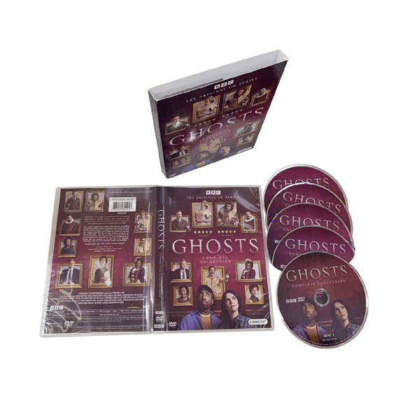Ghosts: The Complete Series (DVD, 2024, 5-Disc Set)