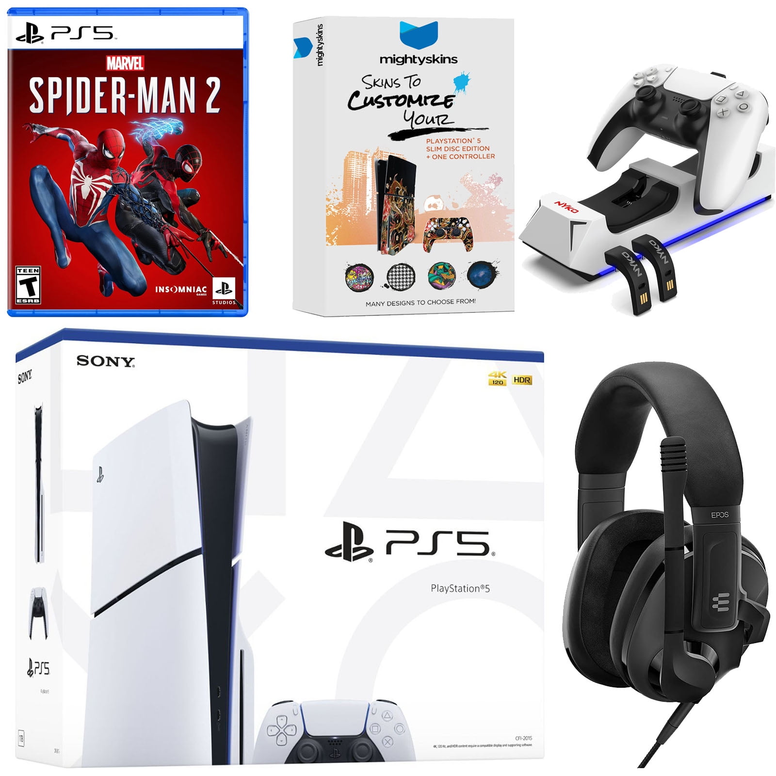 PlayStation VR2 bundle with Gran Turismo 7 Game Disc, Microfiber