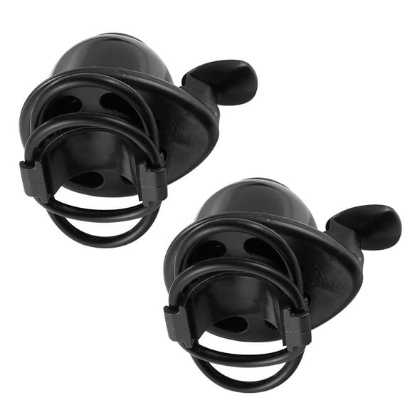2Pcs Bike Bells Electromobile Warning Horns for Mountain Bikes Universal Aluminum Design