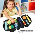 thumbnail image 4 of Sensory Felt Book, Felt Learning Board Soft  for Car Trips Flights Travel for Toddlers, 4 of 7
