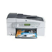 HP Officejet 6210 All-in-One - Multifunction printer - color - ink-jet - Legal (8.5 in x 14 in) (original) - Legal (media) - up to 15 ppm (copying) - up to 23 ppm (printing) - 100 sheets - 33.6 Kbps - USB - certified refurbished