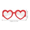 thumbnail image 2 of 6 Pcs Heart-wrapping Hooks 3D Glasses Party Decoration, 2 of 8