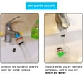 thumbnail image 5 of Faucet Filter Water Purifier Efficient Filtration Easy Installation for Kitchen Sink Tap, Green, 5 of 5