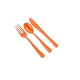 thumbnail image 4 of Factory Direct Orange Cutlery Combo Pack - 24 Ct. Plastic Cutlery Set Great for Party, 4 of 9