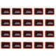 thumbnail image 2 of Parches Radiales Para Neumáticos, Parches Seguros Para Neumáticos Resistentes Al Desgaste, 20 Piezas, Ligeros Para Coche, 2 of 7