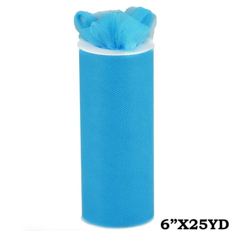 25 Yard Turquoise Fabric Tulle - 6