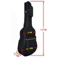 thumbnail image 4 of Bunblic Guitar Gig Bag Scratch Resistant with Handle Protective Birthday Gift Backpack Black, 4 of 8