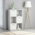 thumbnail image 6 of vidaXL Bookshelf Storage Shelf Shelving Unit Storage Cabinet Engineered Wood, 6 of 29