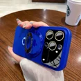 thumbnail image 1 of Fliping Bracket for Magnetic 2in1 Case for iPhone 15 16 ProMax 11 12 13 14 Pro Max 16 Plus Large Window Lens Protection PC Cover DarkBlue 12Pro, 1 of 6