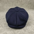 thumbnail image 5 of HJYCHN Mens Newsboy Cap Hat Cailin Irish Boy Cabbie Flat Beret For Fathers Women Unisex Headwear Blue L, 5 of 7