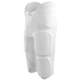 thumbnail image 2 of Augusta 2XL Youth Gridiron Integrated Football Pant White 9601, 2 of 3