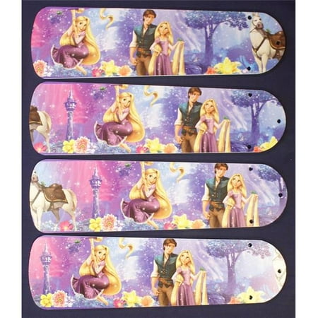 42 In New Disney Tangled Ceiling Fan Blades Walmart Com