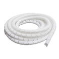 thumbnail image 1 of Espiral Organizador Techtools para Cables Blanco CNX 10mts 3/4" 19mm Protector Flexible para oficina, 1 of 1