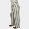 thumbnail image 2 of Pantalón pierna amplia Roman Fashion 7164 Olivo verde claro Talla Extra 36, 2 of 6