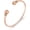 Rose Gold, variant on Opening Ashes Cuff Bangle Cremation Bracelet for Ashes for Women Stainless Steel Urn Bangle Locket Ash Holder Memorial Jewelry Bracelet Keepsake Gift