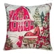 thumbnail image 1 of Ganfancp 1Pcs Navidad Almohadas Cubierta Decoración Funda de Almohada Sofá Cintura Arrojar Cojín Cubierta Artículos En Liquidación 1 Funda de Almohada Navideña, 1 of 2