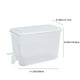 thumbnail image 3 of Dispensador de agua fría de 4 litros con grifo | Hervidor de bebidas de plástico para refrigerador | Jarra de gran capacidad para uso en casa y oficina, 3 of 9