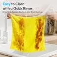 thumbnail image 4 of Microfiber Cleaning Cloth 220GSM, Pack of 10, Size:12" x 12", Ultra-Soft, High-Density Non-Abrasive Cleaning Towels for Cars, Glass, Kitchen, Reusable Rags,, 4 of 6