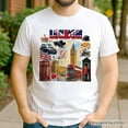 thumbnail image 5 of Classic London Artwork City Full of Landmarks T-Shirt, Vintage Tee and Souvenir of England, 5 of 5