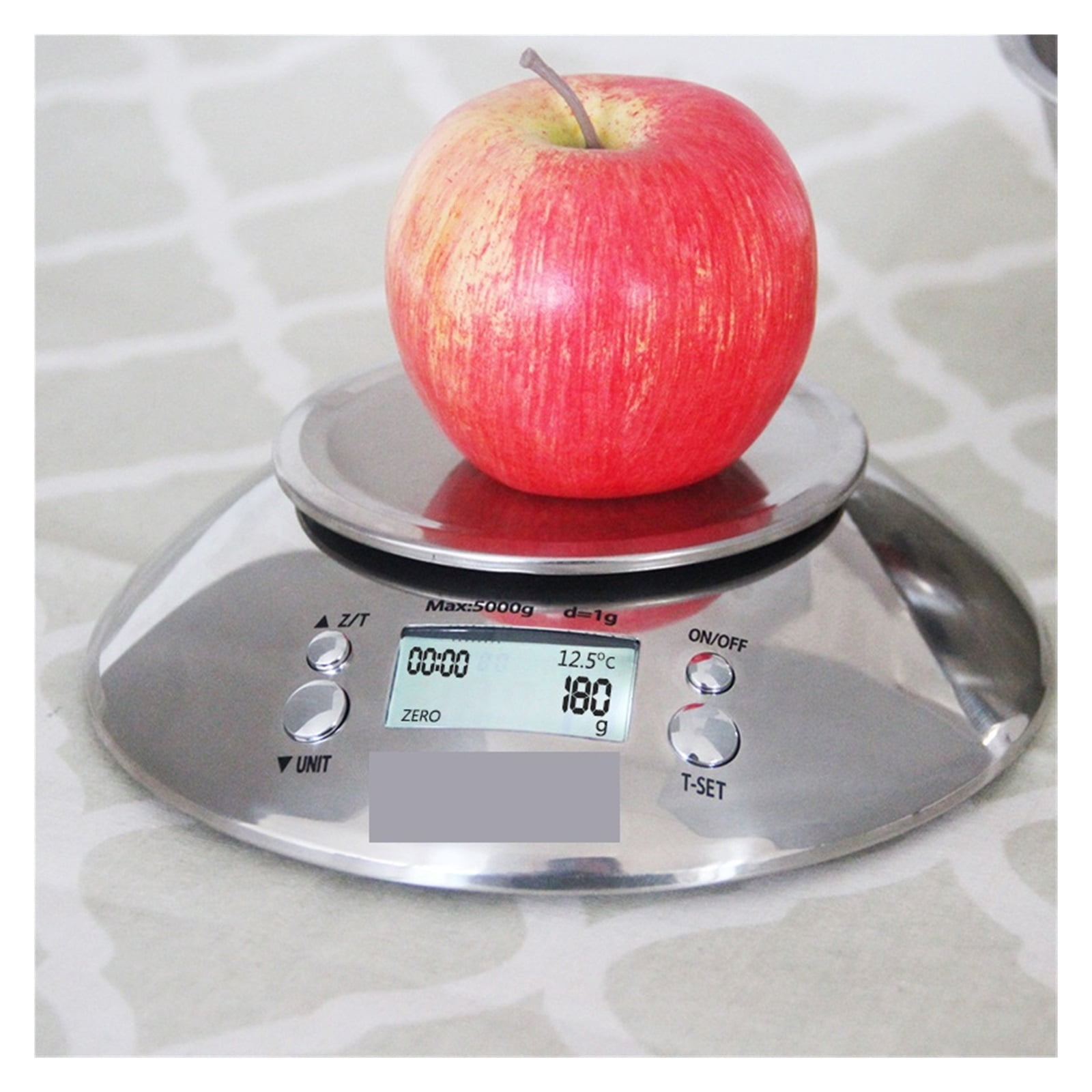 Digital Scales LCD Cooking Tool Stainless Steel Electronic Weight Scale, Food Balance Cuisine Precision Kitchen Scales With Bowl