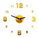 thumbnail image 1 of Yuarrent 2020, diseño moderno, relojes de cuarzo apresurados, relojes de moda, pegatina de espejo, decoración para sala de estar diy, recién llegado, Decoración del hogar Oro Yuarrent HA3330-03B, 1 of 6