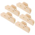 thumbnail image 4 of 5 clips reutilizables para sellar bolsas de plástico, para mantener la comida fresca y segura en la despensa de la cocina, color beige., 4 of 6