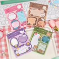 thumbnail image 3 of 4 Packs Of 240 Original Cartoon Combination Sticky Notes Ins Creative Message Alien N Times Sticky Notes Student Cute Hand Account Sticky Notes Paper Student Cartoon Combination Sticky Notes, 3 of 4