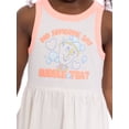 thumbnail image 3 of Disney Toddler Girls Beauty and the Beast Chip Graphic Tank Dress, Sizes 12M-5T, 3 of 8