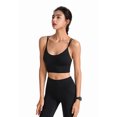 thumbnail image 4 of Women's Sports Bra Woman Bras With String Quick Dry Shockproof Running Fitness Large Size Underwear Wireless Bras for Women Black XL, 4 of 8