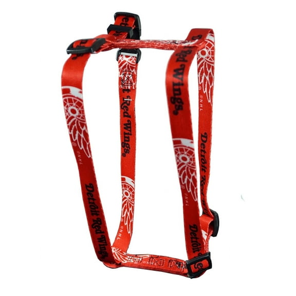 Detroit Hockey Red-Wing's Extra Small XS 5/8 Inch Adjustable Pet Harness