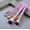 Pink, variant on Swirled Marbled Cosmetic Makeup Brushes 5pc