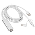 thumbnail image 2 of Cable adaptador 3 en 1 Micro USB tipo C a HDMI, cable de duplicación HDMI, convertidor adaptador, 2 of 14