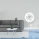 thumbnail image 2 of Servilletero De Hierro Multiusos, Porta Billetes, Decoración Para El Hogar Con Forma De Huella De Perro, Elegante Organizador, Dispensador De Pañuelos, Reloj De Pared, Decoración De Pared,, 2 of 8