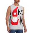 thumbnail image 2 of Pofeuu Gnome Home With A Cute Gnome Print Men's Muscle T-Shirt, Sleeveless, Muscle Tank, Classic Muscle Tee Top For Men Casual Sleeveless Muscle T-Shirt Trendy Clothes-X-Large, 2 of 7