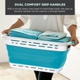 thumbnail image 3 of Pop & Load Laundry Basket White & Blue Pantone: 7459C, 3 of 7