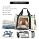thumbnail image 5 of Fotbe Brown Bunny Bolsa de Viaje con Estampado, Bolsa de Fin de Semana para Mujer con Compartimento para Zapatos, Bolsa de Gimnasio con Bolsillo Húmedo, 5 of 7