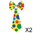thumbnail image 1 of Juego De 2 Corbatas Y Pajaritas De , Accesorios De Actuación Para Fiesta De Halloween, 1 of 10