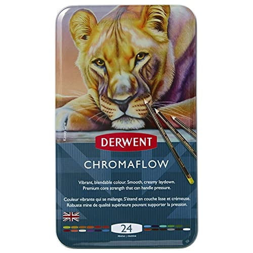 Lapices de colores Derwent Chromaflow Suministros de arte Derwent