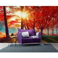 thumbnail image 3 of Startonight Mural Wall Art Orange Trees - Nature Theme Photo Wallpaper 100" x 140", 3 of 4