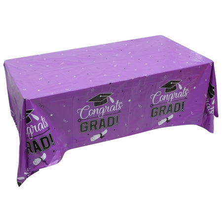 

NUOLUX Graduation Table Cloth Decorative Table Cloth Disposable Table Cover Table Decoration