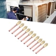 thumbnail image 2 of LHCER Refrigeration Access Valve,10Pcs 1/4SAE HVAC Filling Access Valves Air Conditioner Brass Check Valve for R22 R12 R134,Filling Access Valve, 2 of 8