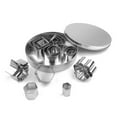 thumbnail image 4 of Fiudx Cortadores para Hornear, Moldes de Acero Premium para Postres, Herramientas para Pasteles Versacutter, Utensilios de Cocina Reutilizables, Juego de Repostería Apto para Microondas, Artículos Es, 4 of 7