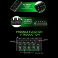 thumbnail image 1 of 4 Channel Professional Sound Mixer Mini Audio Mixer Line Mixer Small Audio Mixer for Club Bar, 1 of 7