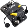thumbnail image 3 of 40A Breaker Support de Surface Standard 1/4” Goujon Diagonal Étanche IP67 Marine RV Camion Disjoncteur Hi-Amp (40A), 3 of 5
