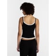 thumbnail image 3 of No Boundaries Sleepwear Double Cami, Women’s and Women’s Plus XXS-3X, 3 of 5